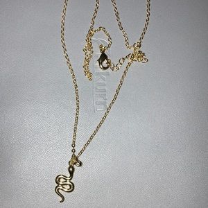 Gold plated 16 inch necklace